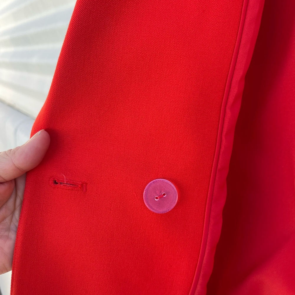 ❤️ Favorite Daughter “The Favorite Blazer “Red tailored blazer sold out color-xs - Picture 12 of 14